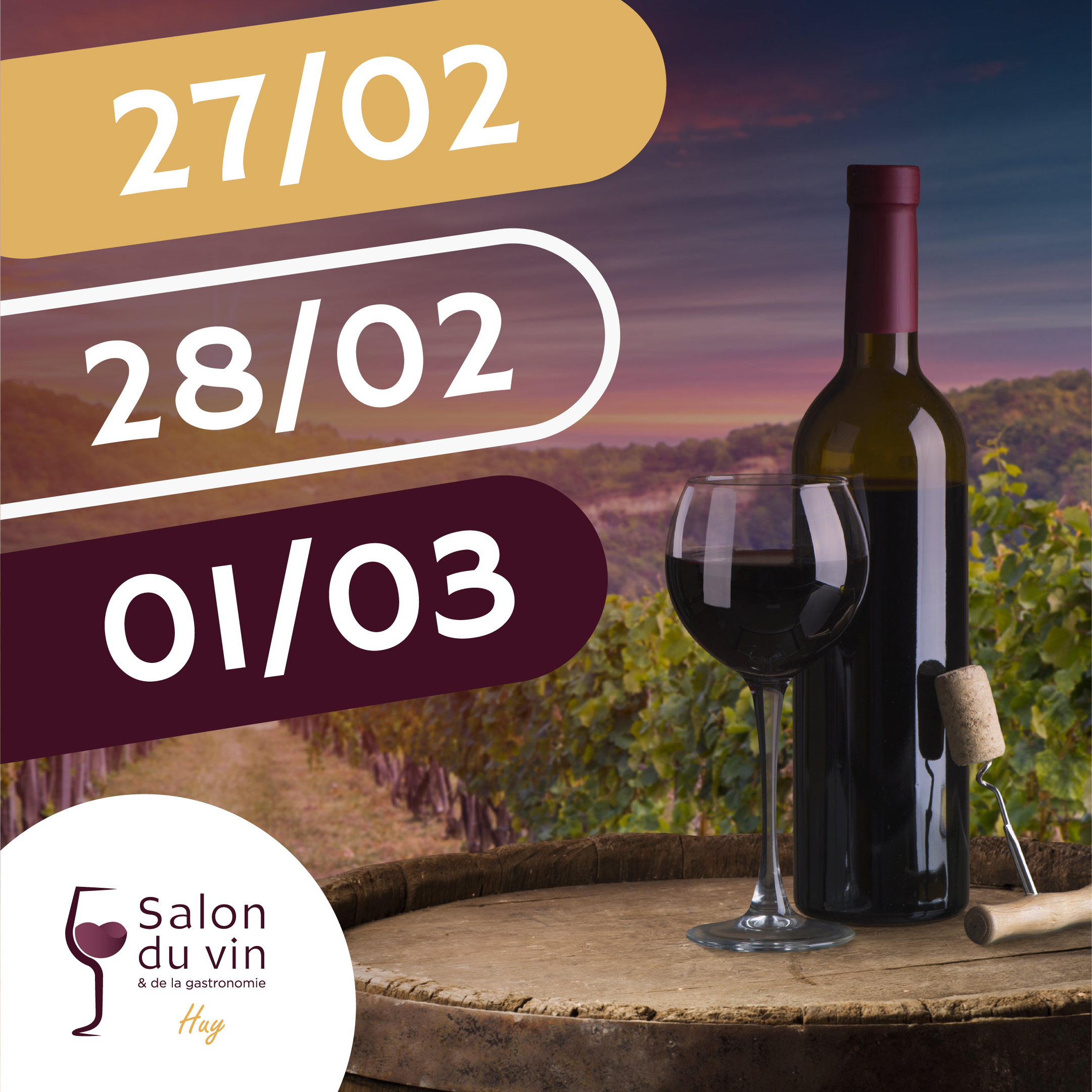Salon du Vin de Huy en Belgique